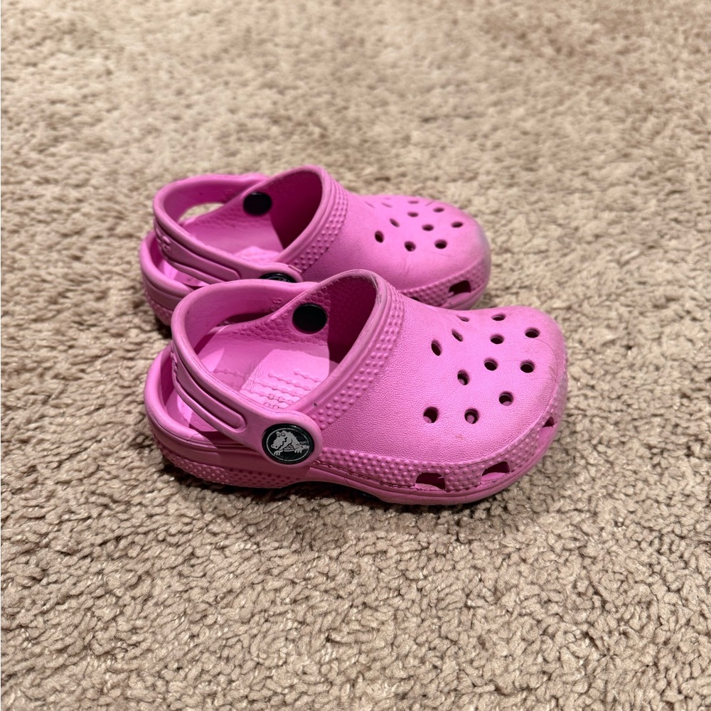 CROCS Kids Pink Water Shoes
